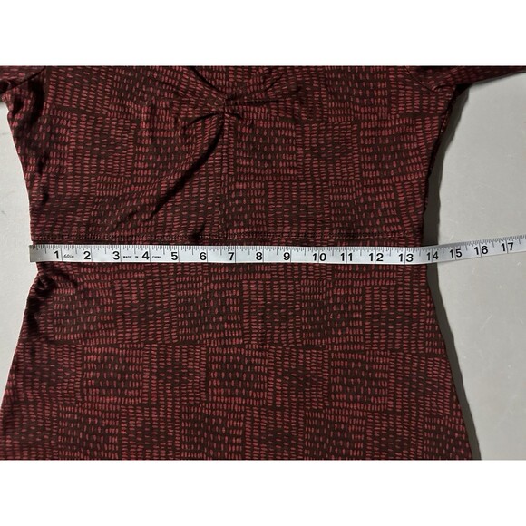 Toad & Co Rosalinda Women Print Samba Knit Stretch Dress Size XS AC6067 - Picture 10 of 15